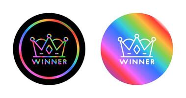 Winner Vector Icon