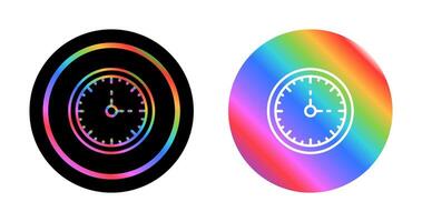 Clock Three Vector Icon