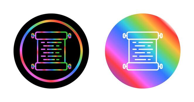 Scroll Vector Icon