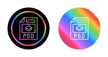 psd archivo vector icono