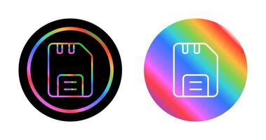 icono de vector de disco