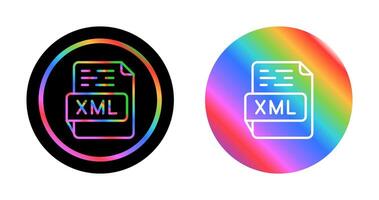 XML Vector Icon