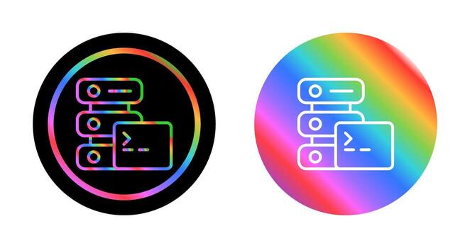 SSH Hosting Vector Icon