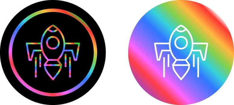 icono de vector de cohete
