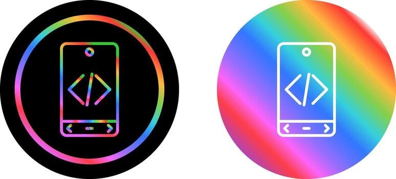 desarrollar icono de vector