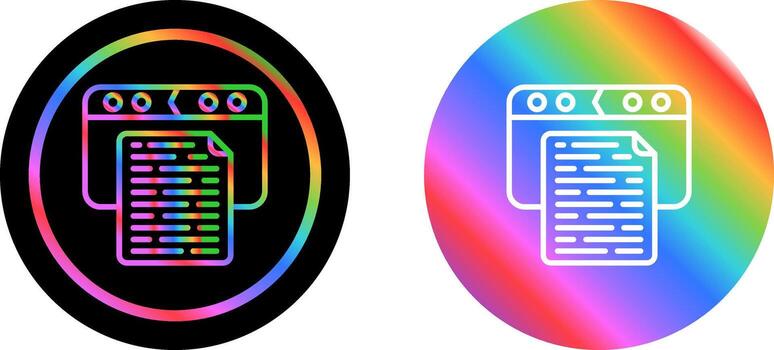 Document Vector Icon