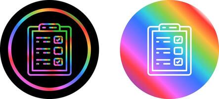 Checklist Vector Icon