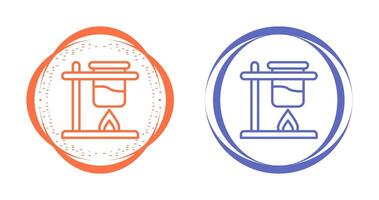 Bunsen Burner Vector Icon