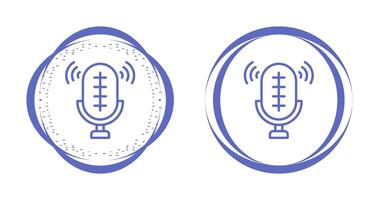 icono de vector de grabadora de audio
