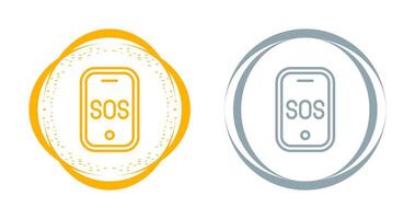 Emergency phone Vector Icon
