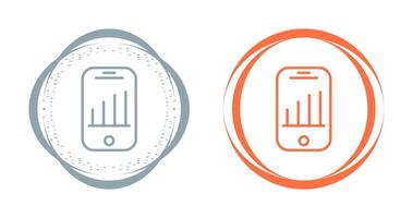 Mobile Analytics Vector Icon