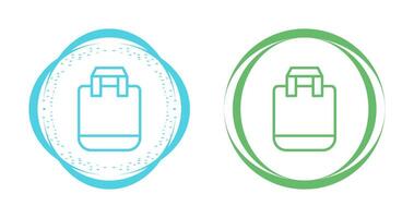 Reusable shopping bag Vector Icon
