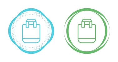 Reusable shopping bag Vector Icon