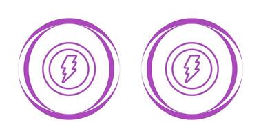 Lightning bolt Vector Icon