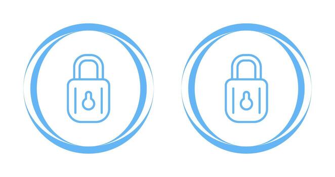 icono de vector de bloqueo