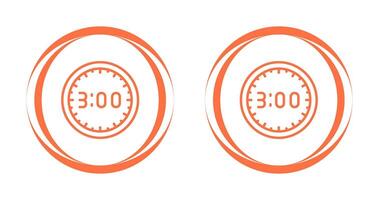 Clock Vector Icon