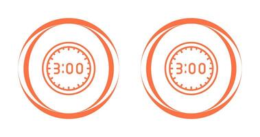 Clock Vector Icon