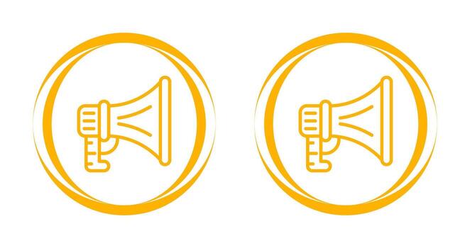 icono de vector de altavoz