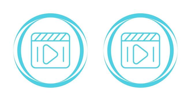 Clapperboard Vector Icon