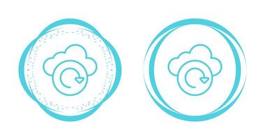 Cloud Backup Vector Icon