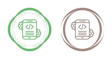 Mobile App Development Vector Icon