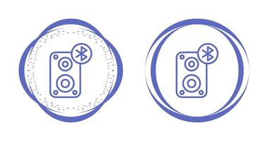 Portable Bluetooth Speaker Vector Icon