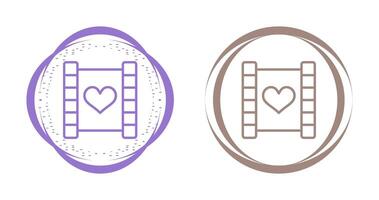 Love story movie Vector Icon