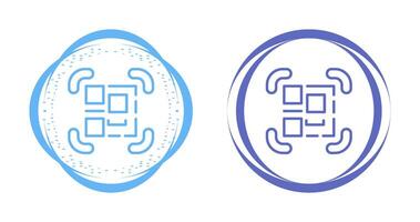 QR Code Scanner Vector Icon