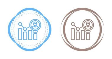 Customer Analytics Vector Icon