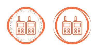 Two way Radio Vector Icon