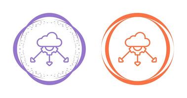 Network Load Balancing Vector Icon