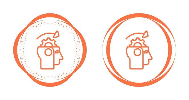 Machine Learning Vector Icon