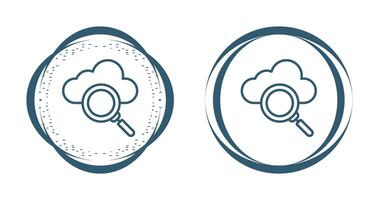 Cloud Server Vector Icon