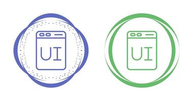 User Interface Design Vector Icon