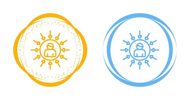 User Centered Design Vector Icon