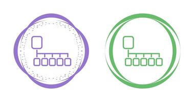 tarjeta clasificación vector icono