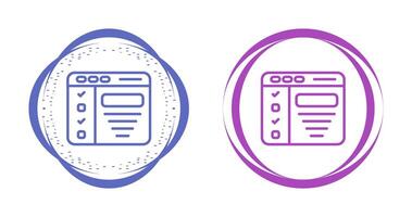Design Brief Vector Icon