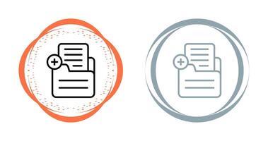 Document Add Vector Icon