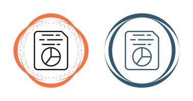 Document Insert Diagram Vector Icon