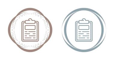 Clipboard Vector Icon