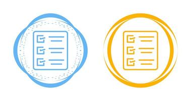 Task list Vector Icon