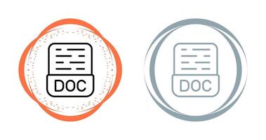 icono de vector de documento