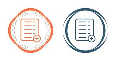 Add Document Vector Icon