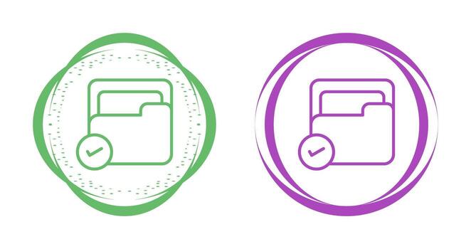 Accept Document Vector Icon