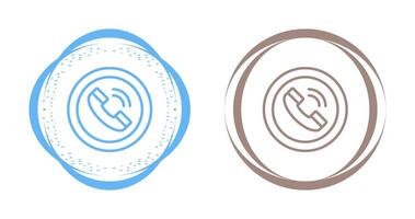 Circle Phone Vector Icon