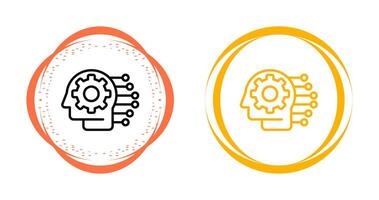 Machine Learning Vector Icon
