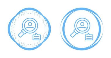 Talent Search Vector Icon