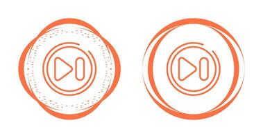 Next Track Button Vector Icon