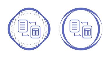 Document Workflow Vector Icon