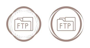 ftp acceso vector icono